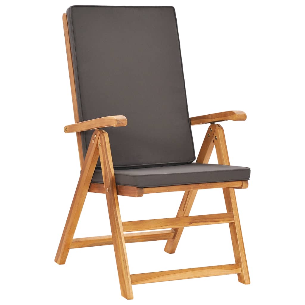 9-delige Tuinset met kussens massief teakhout grijs is nu te koop bij PeponiXL, paradijselijk wonen!