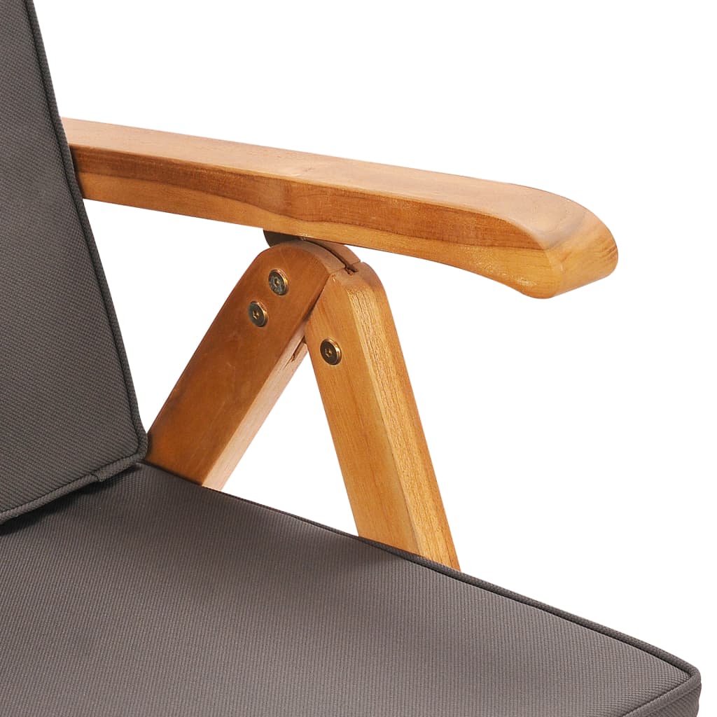 9-delige Tuinset met kussens massief teakhout grijs is nu te koop bij PeponiXL, paradijselijk wonen!