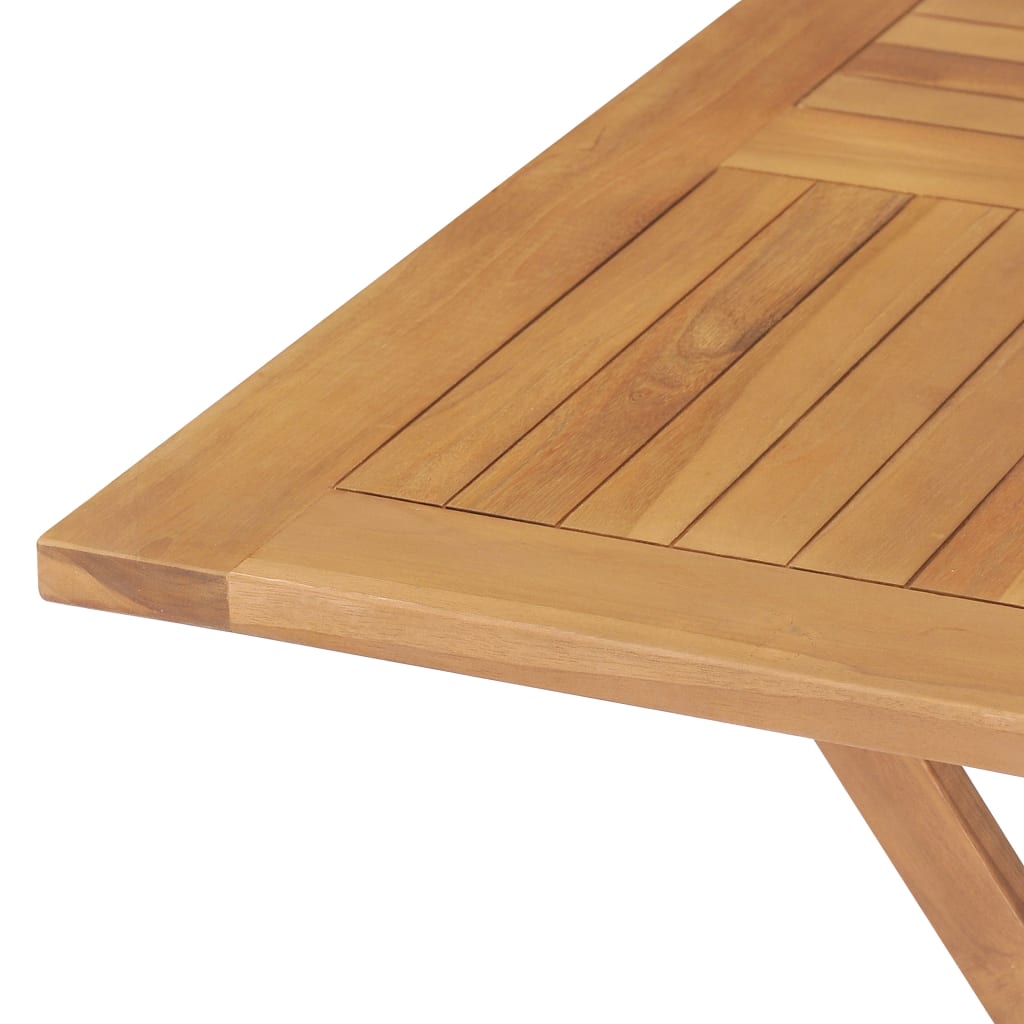 5-delige Tuinset massief teakhout is nu te koop bij PeponiXL, paradijselijk wonen!