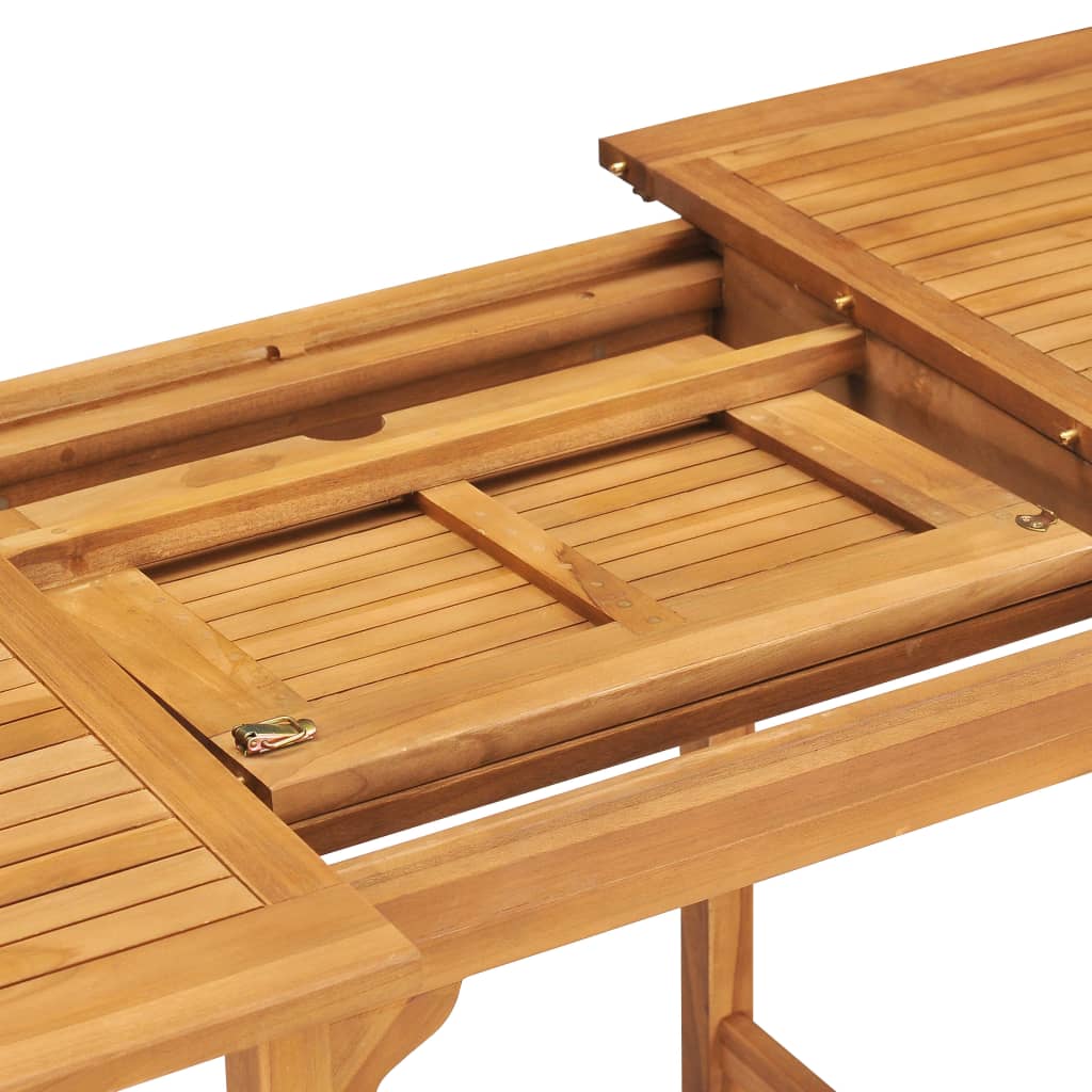7-delige Tuinset massief teakhout is nu te koop bij PeponiXL, paradijselijk wonen!