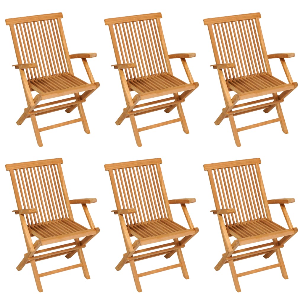 7-delige Tuinset massief teakhout is nu te koop bij PeponiXL, paradijselijk wonen!