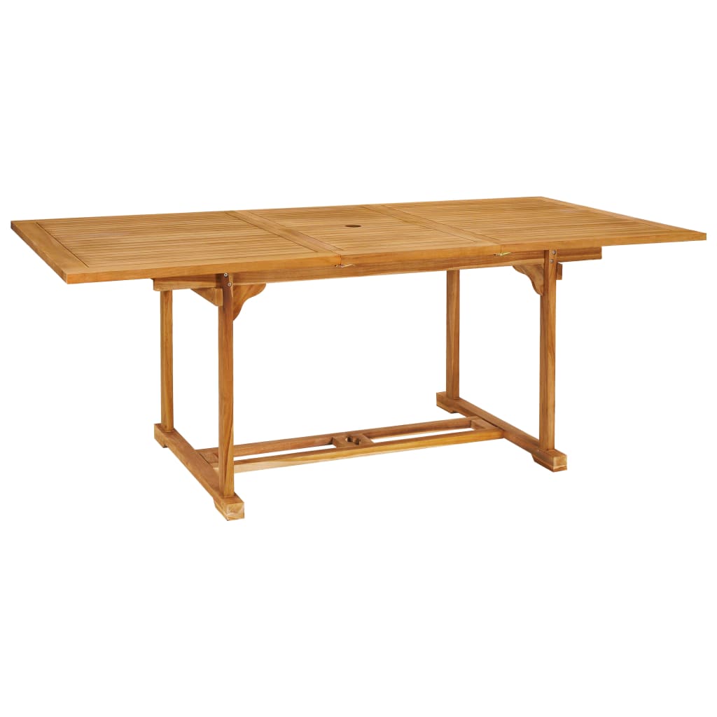 7-delige Tuinset massief teakhout is nu te koop bij PeponiXL, paradijselijk wonen!