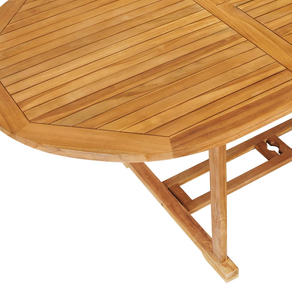 7-delige Tuinset massief teakhout is nu te koop bij PeponiXL, paradijselijk wonen!