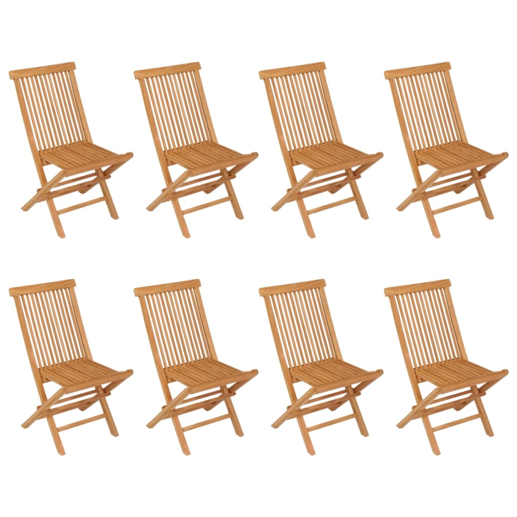 9-delige Tuinset massief teakhout is nu te koop bij PeponiXL, paradijselijk wonen!