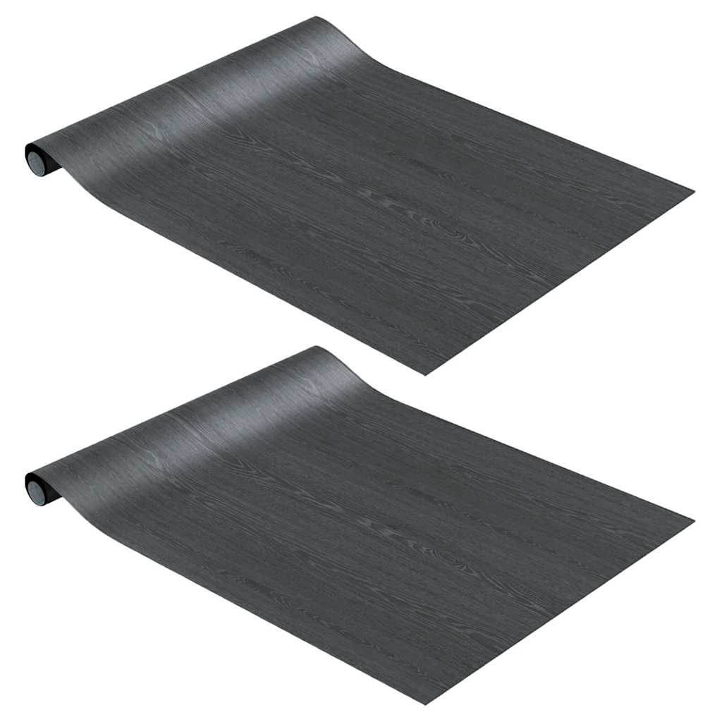 Meubelfolies zelfklevend 2 st 500x90 cm PVC donkerhoutkleurig is nu te koop bij PeponiXL, paradijselijk wonen!
