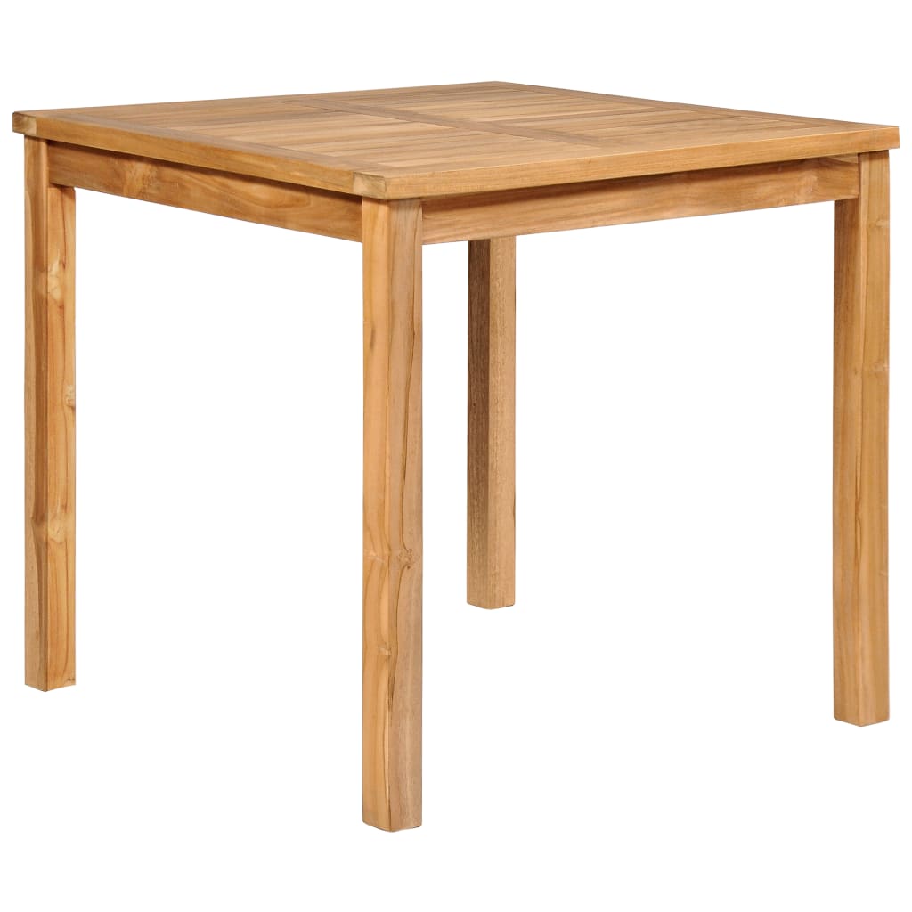 3-delige tuinset 80x80 cm massief teakhout is nu te koop bij PeponiXL, paradijselijk wonen!