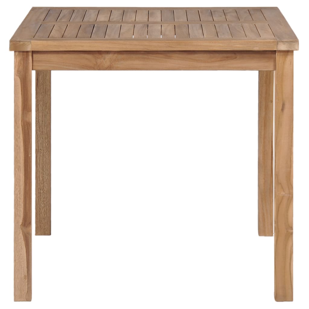 3-delige tuinset 80x80 cm massief teakhout is nu te koop bij PeponiXL, paradijselijk wonen!