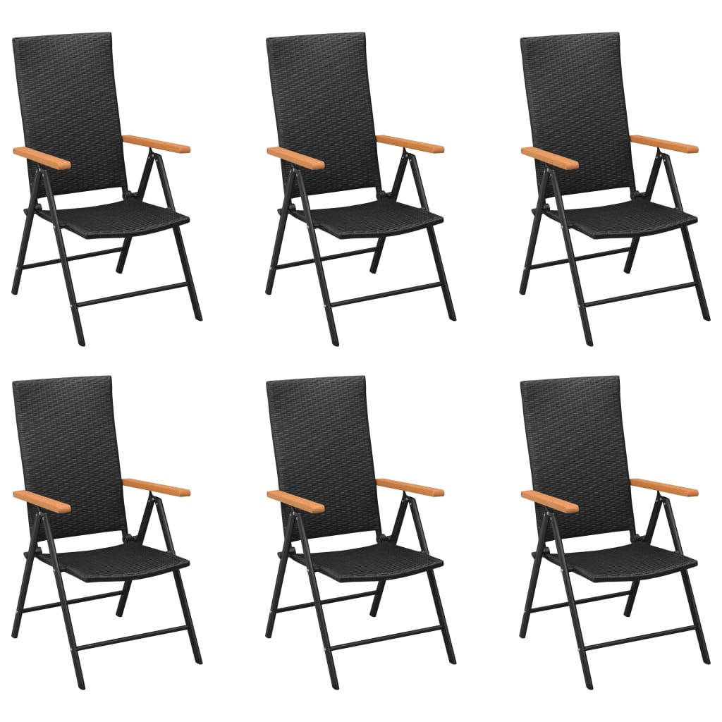 7-delige Tuinset zwart en bruin is nu te koop bij PeponiXL, paradijselijk wonen!