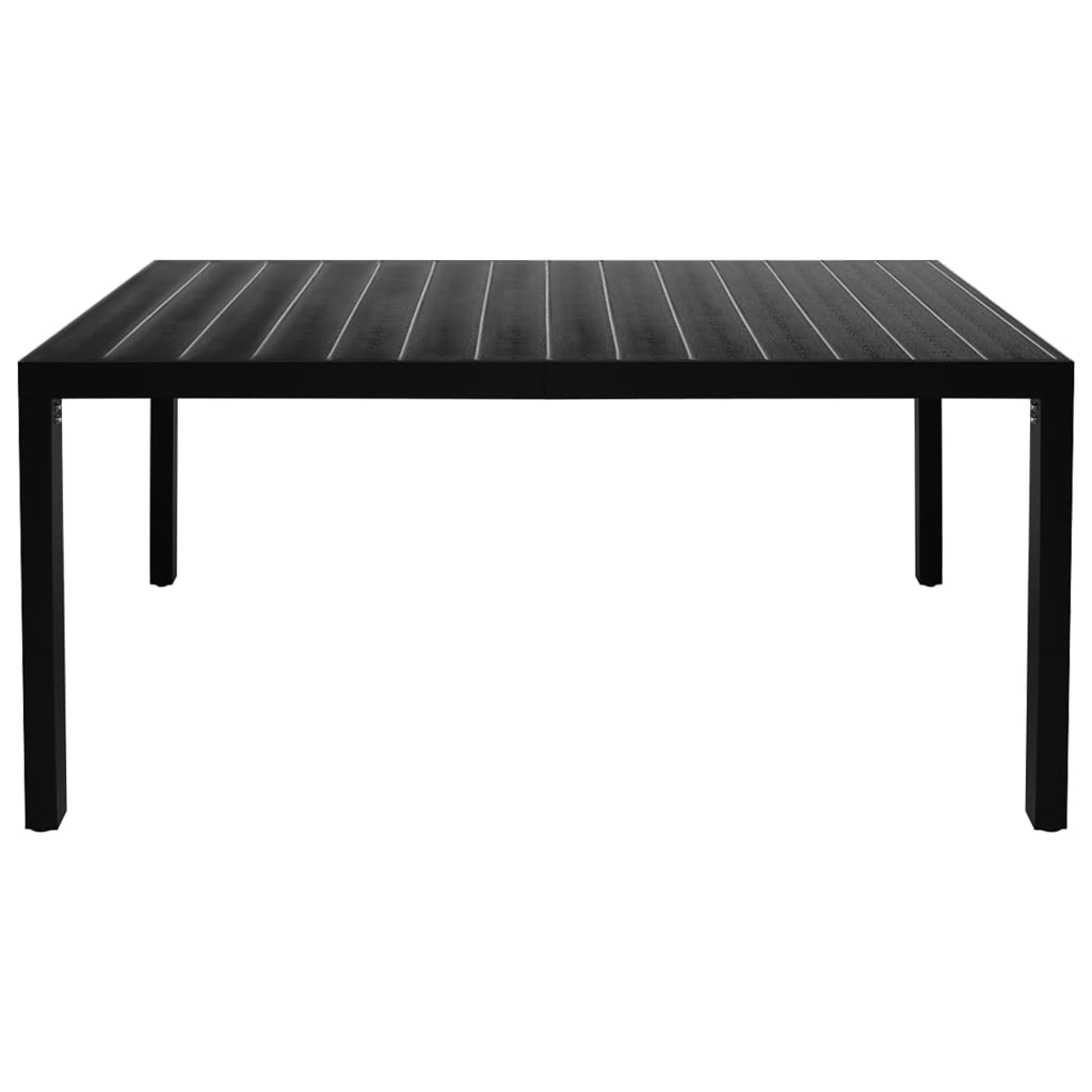 5-delige Tuinset zwart en bruin