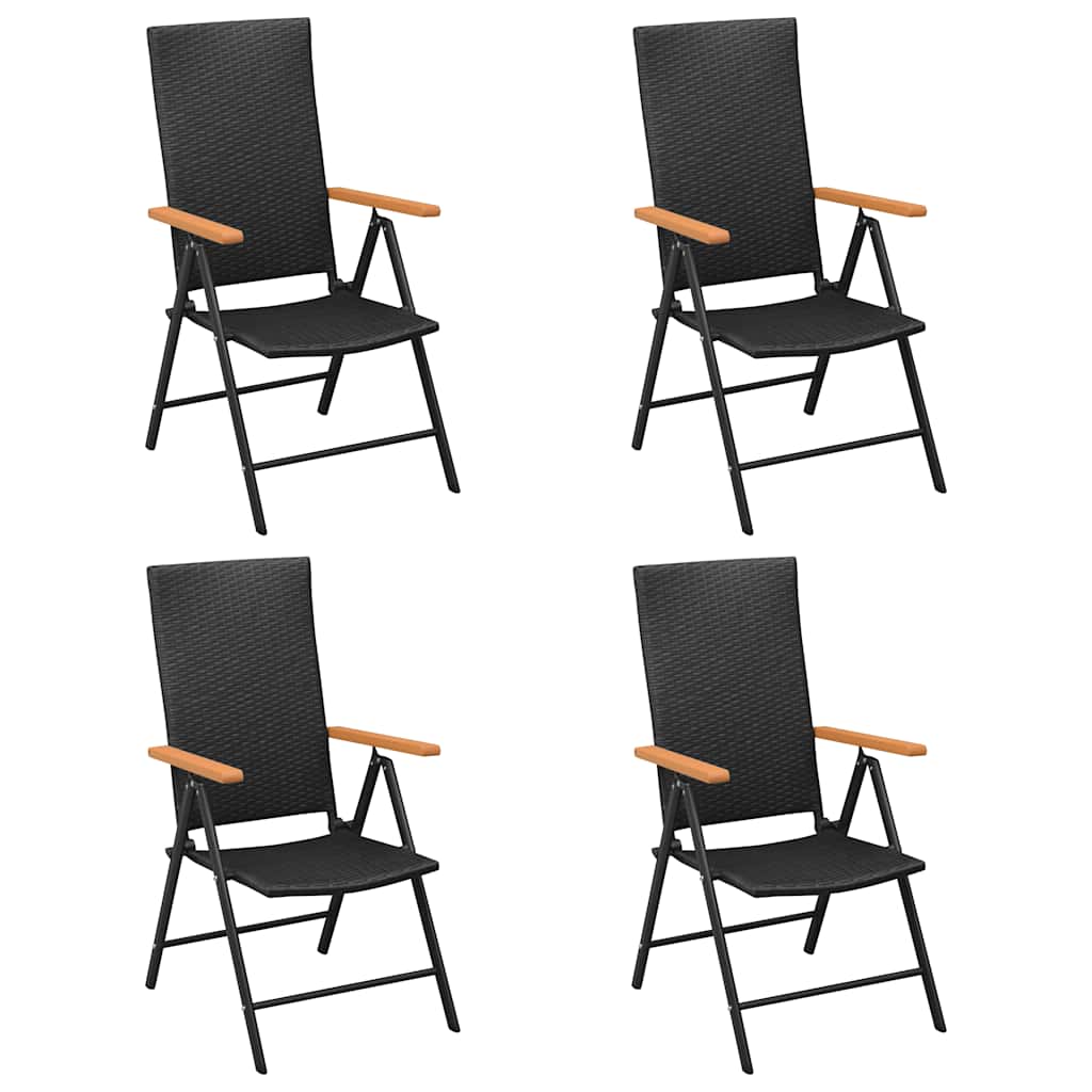 5-delige Tuinset zwart en bruin is nu te koop bij PeponiXL, paradijselijk wonen!