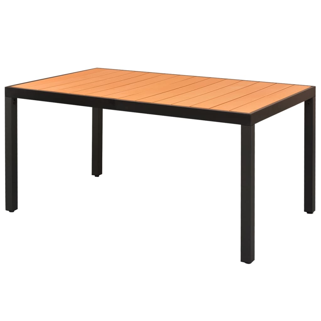 7-delige Tuinset PVC-rattan zwart en bruin is nu te koop bij PeponiXL, paradijselijk wonen!