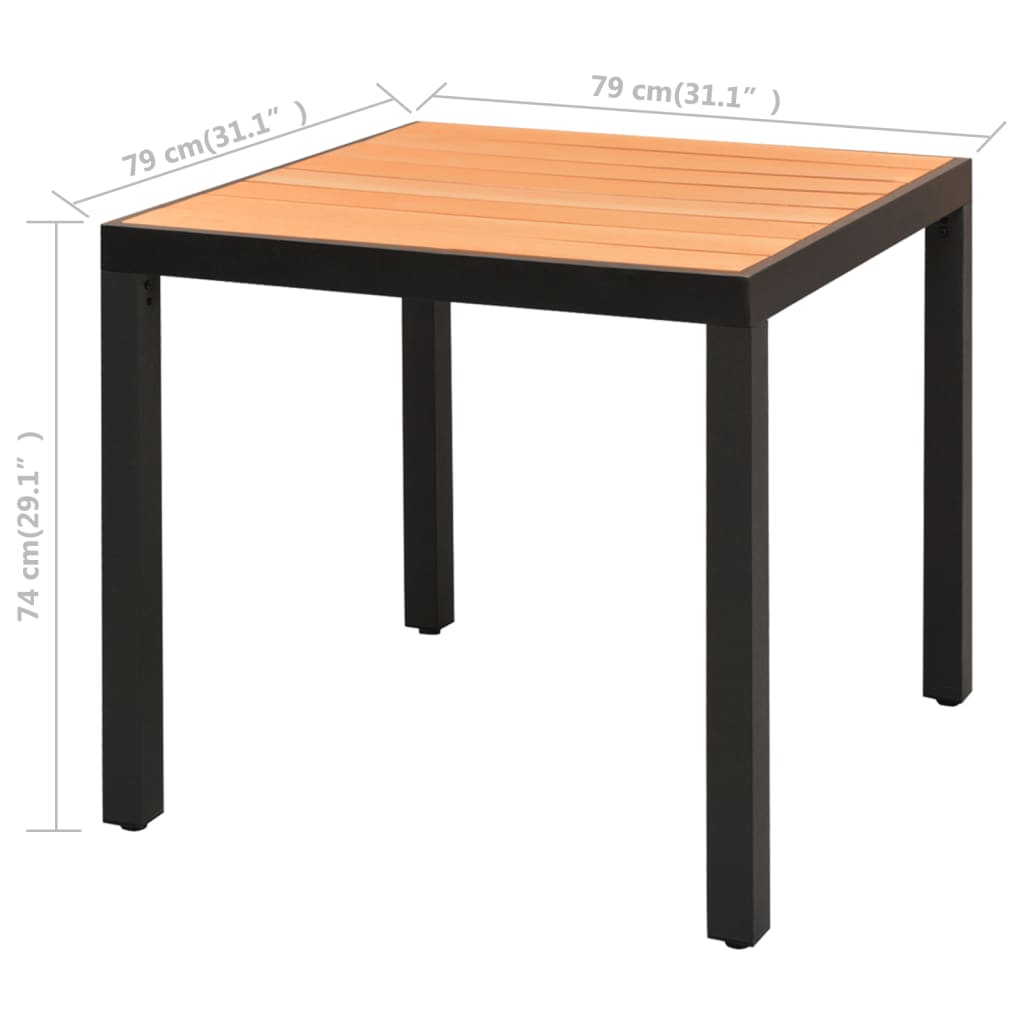 3-delige Tuinset PVC-rattan zwart en bruin is nu te koop bij PeponiXL, paradijselijk wonen!