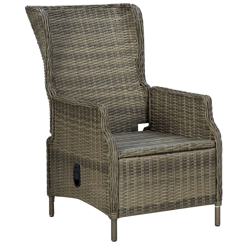 7-delige Tuinset met kussens poly rattan bruin is nu te koop bij PeponiXL, paradijselijk wonen!