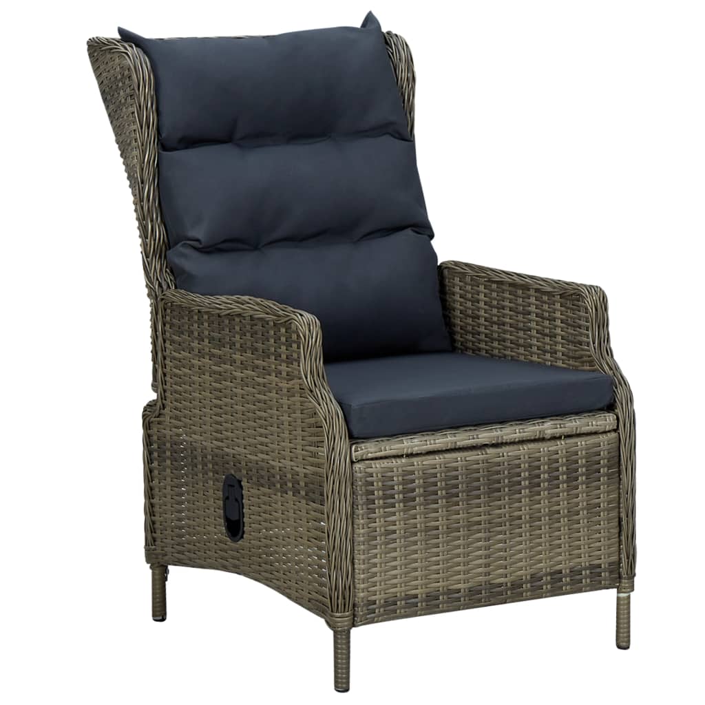 9-delige Tuinset met kussens poly rattan bruin is nu te koop bij PeponiXL, paradijselijk wonen!
