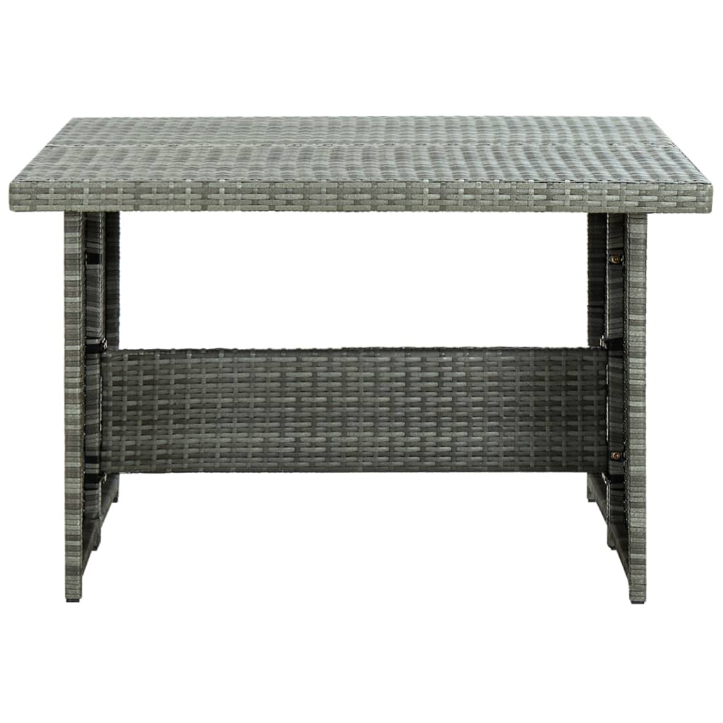6-delige Loungeset met kussens poly rattan grijs is nu te koop bij PeponiXL, paradijselijk wonen!