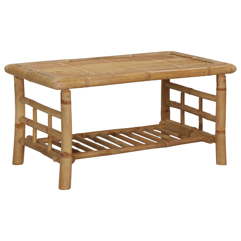 4-delige Loungeset met kussens bamboe is nu te koop bij PeponiXL, paradijselijk wonen!