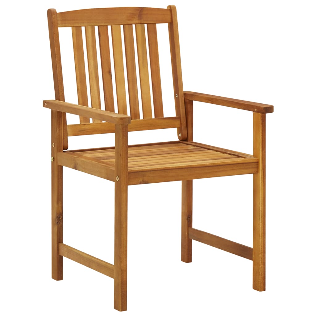 Tuinstoelen 2 st met kussens massief acaciahout is nu te koop bij PeponiXL, paradijselijk wonen!
