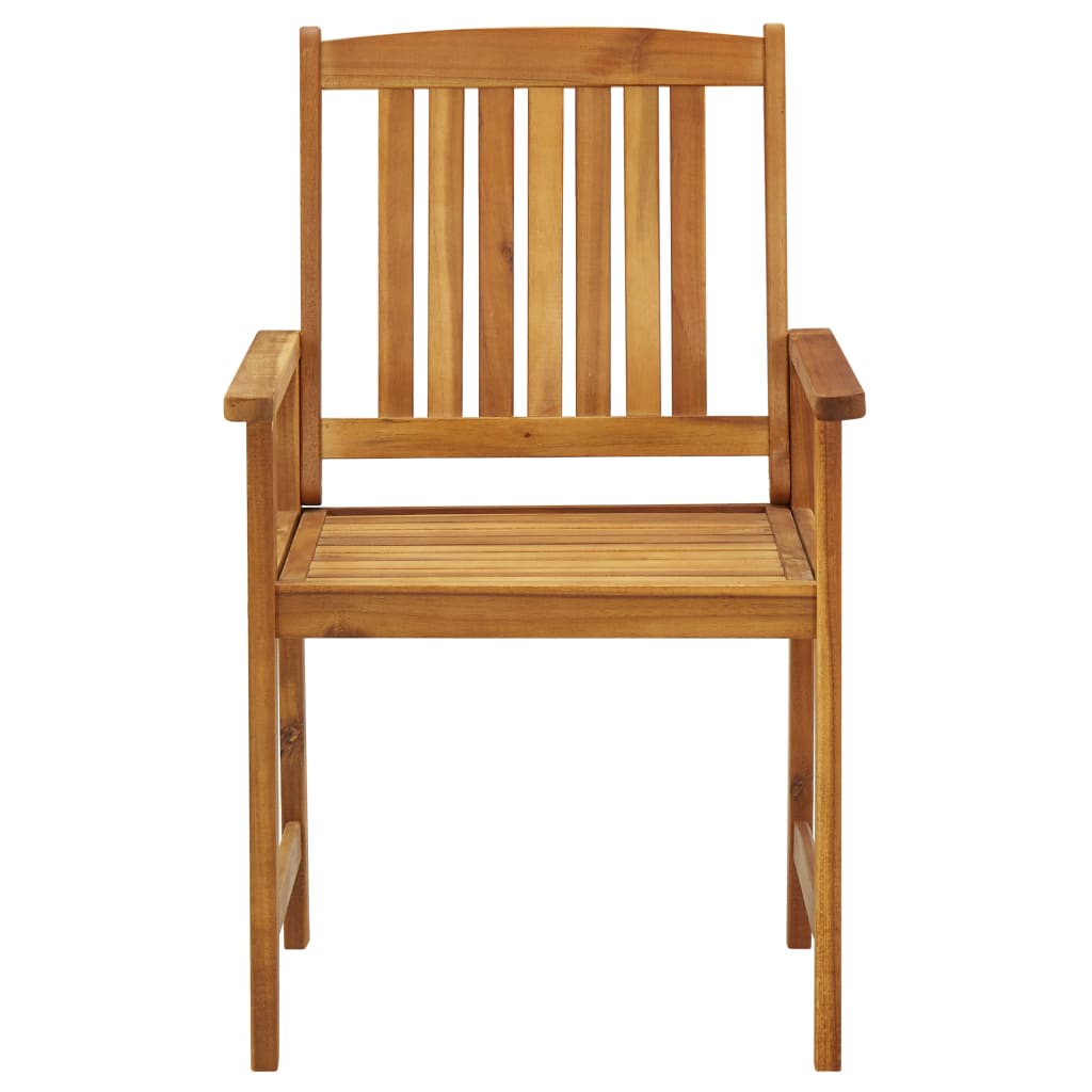Tuinstoelen 2 st met kussens massief acaciahout is nu te koop bij PeponiXL, paradijselijk wonen!