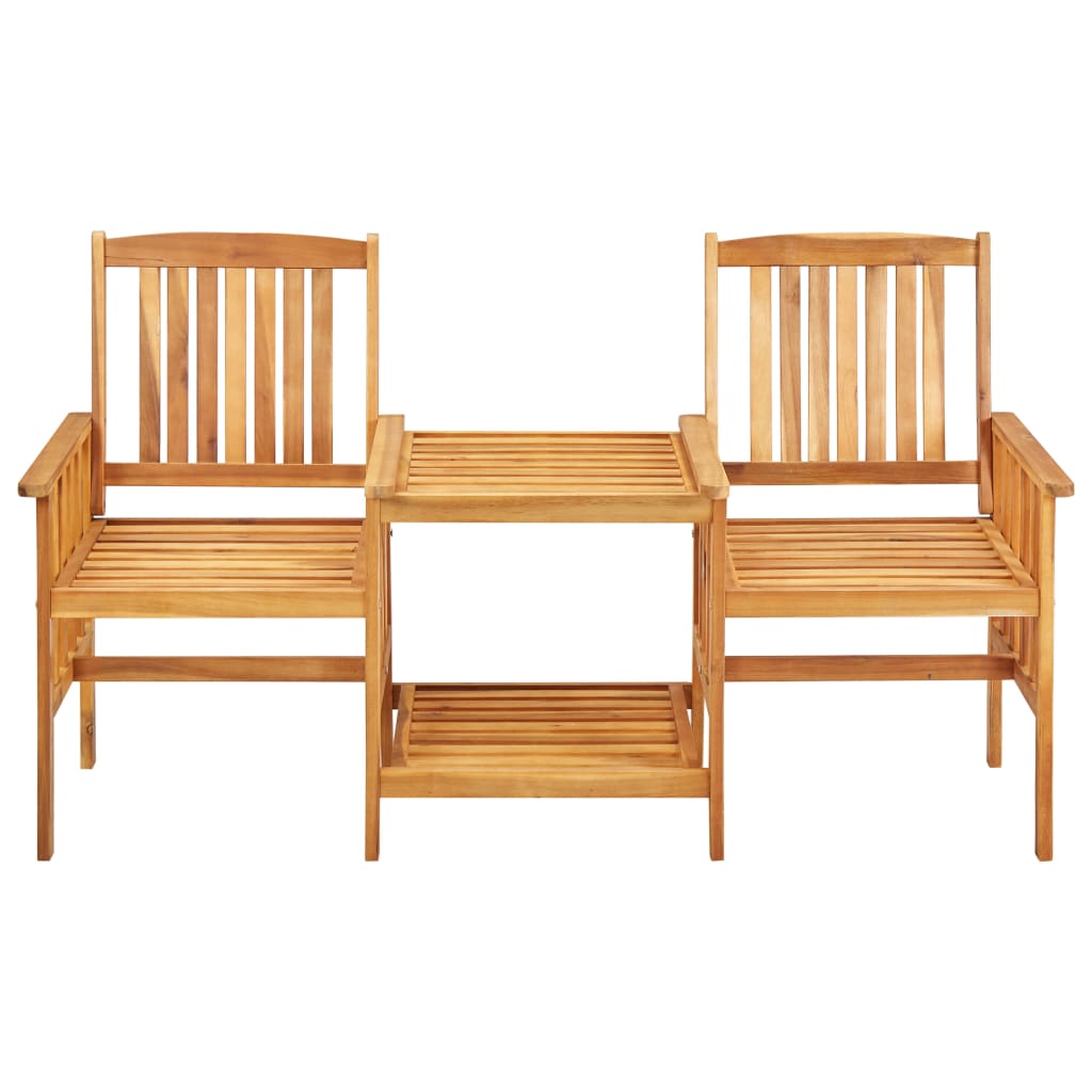 Tuinstoelen met tafeltje en kussens massief acaciahout is nu te koop bij PeponiXL, paradijselijk wonen!