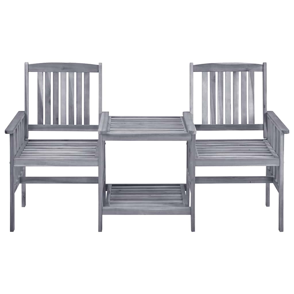 Tuinstoelen met tafeltje en kussens massief acaciahout is nu te koop bij PeponiXL, paradijselijk wonen!