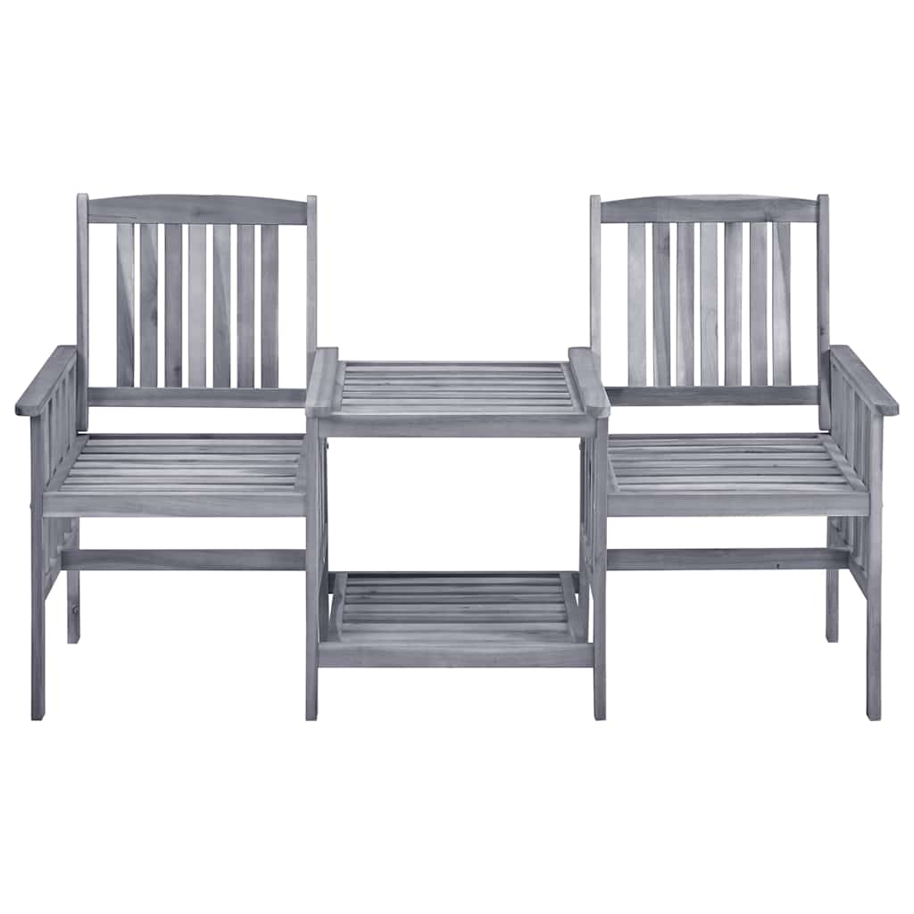 Tuinstoelen met tafeltje en kussens massief acaciahout is nu te koop bij PeponiXL, paradijselijk wonen!