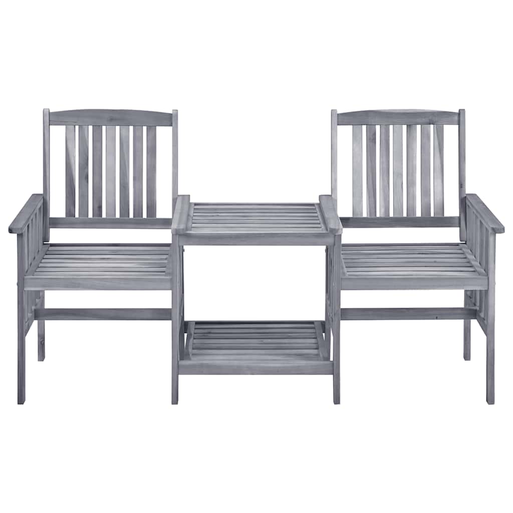 Tuinstoelen met tafeltje en kussens massief acaciahout is nu te koop bij PeponiXL, paradijselijk wonen!