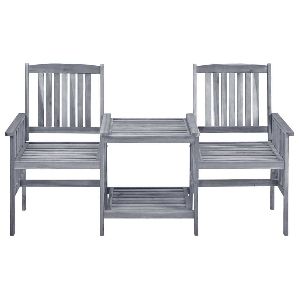 Tuinstoelen met tafeltje en kussens massief acaciahout is nu te koop bij PeponiXL, paradijselijk wonen!