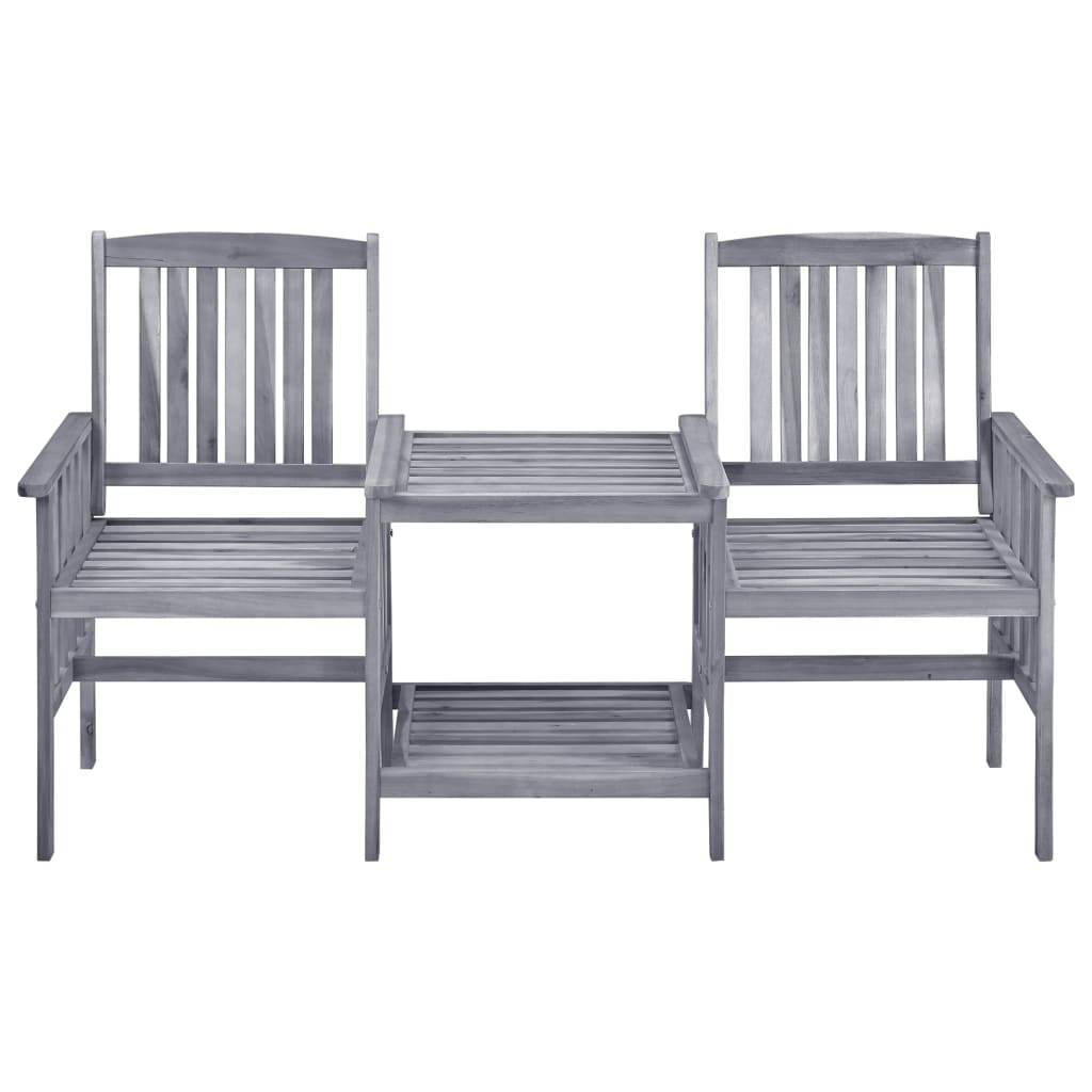 Tuinstoelen met tafeltje en kussens massief acaciahout is nu te koop bij PeponiXL, paradijselijk wonen!