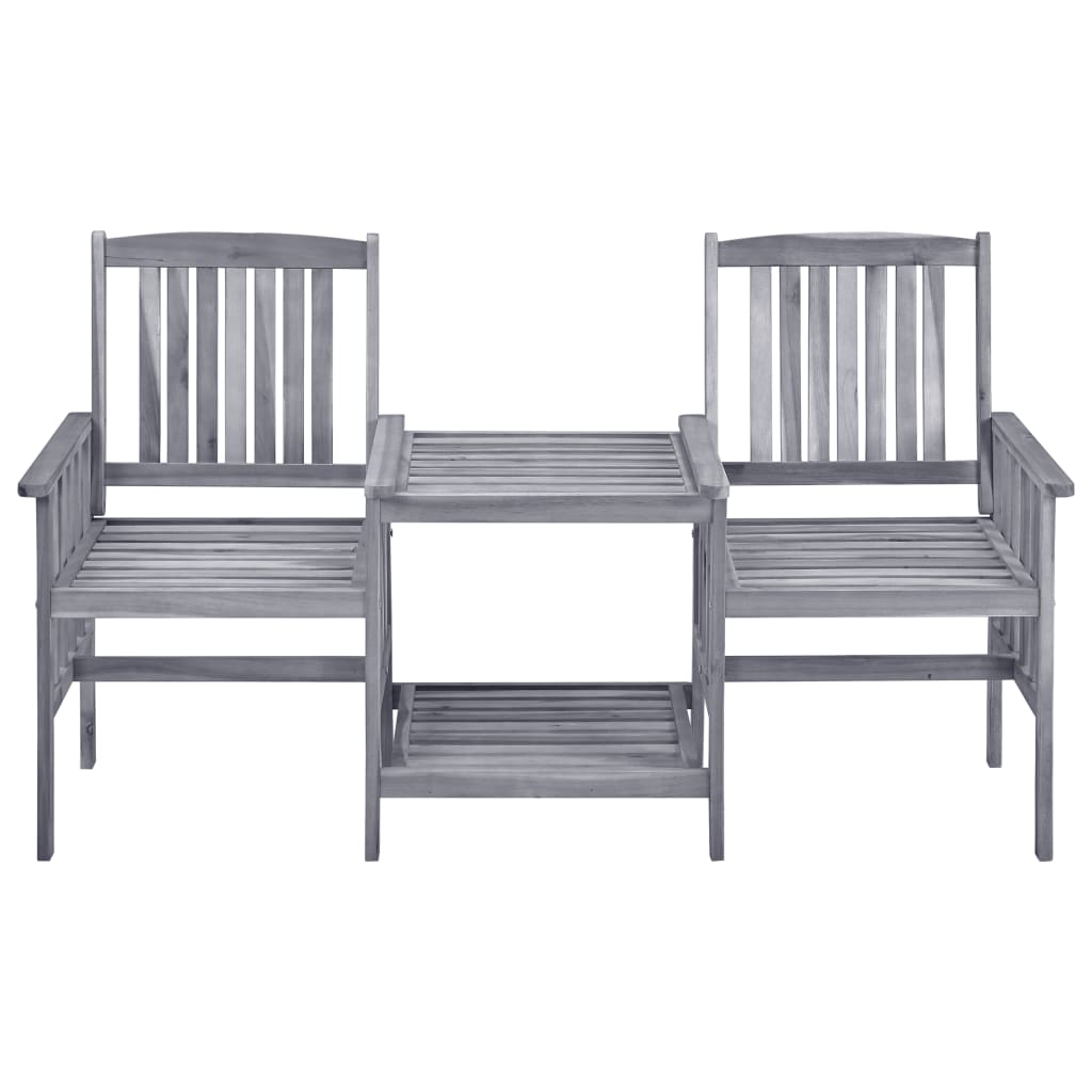 Tuinstoelen met tafeltje en kussens massief acaciahout is nu te koop bij PeponiXL, paradijselijk wonen!