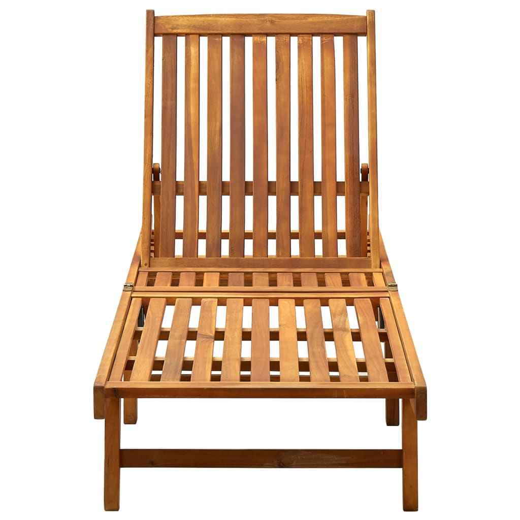 Ligbed met kussen massief acaciahout is nu te koop bij PeponiXL, paradijselijk wonen!