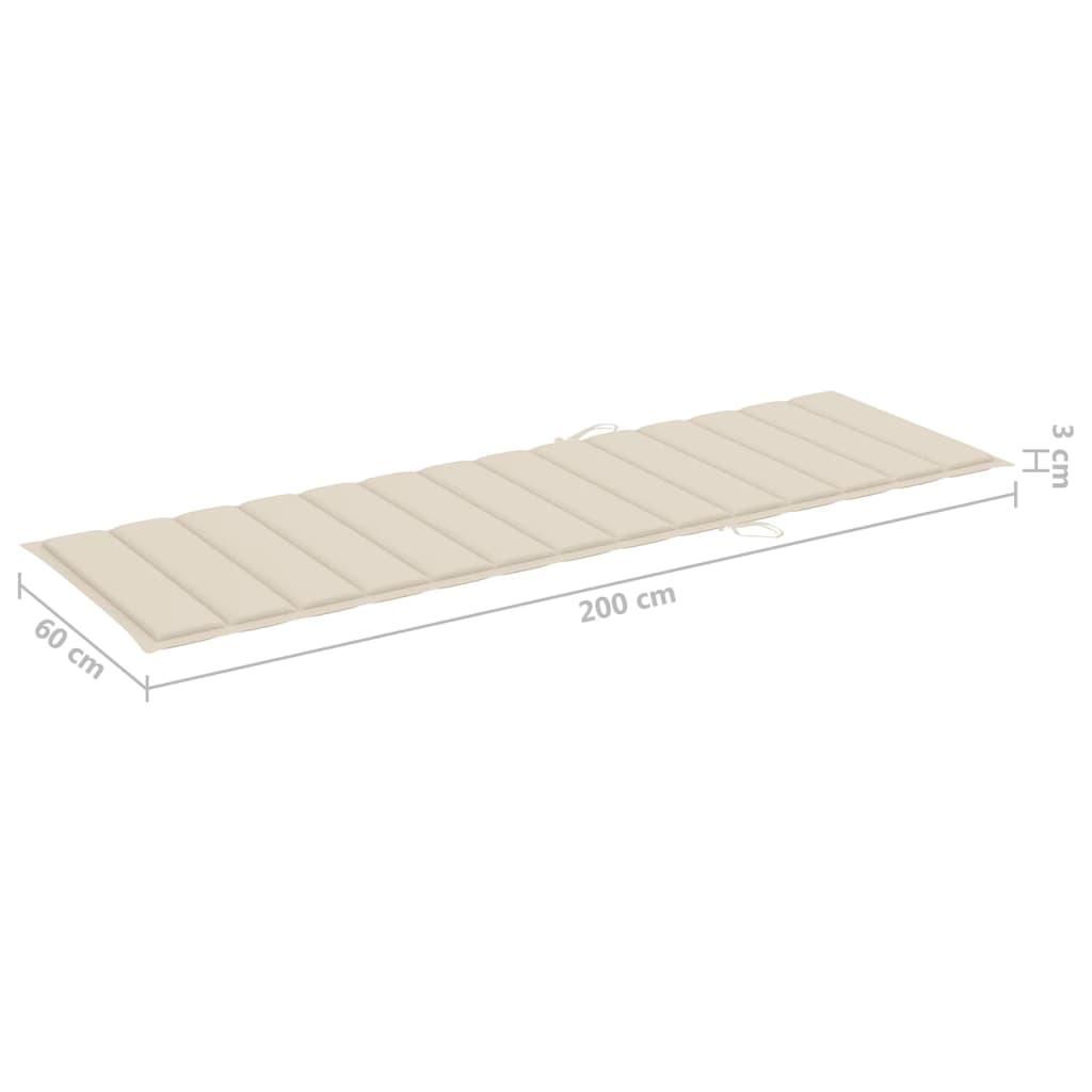 Ligbed 2-persoons met kussens massief acaciahout grijs is nu te koop bij PeponiXL, paradijselijk wonen!