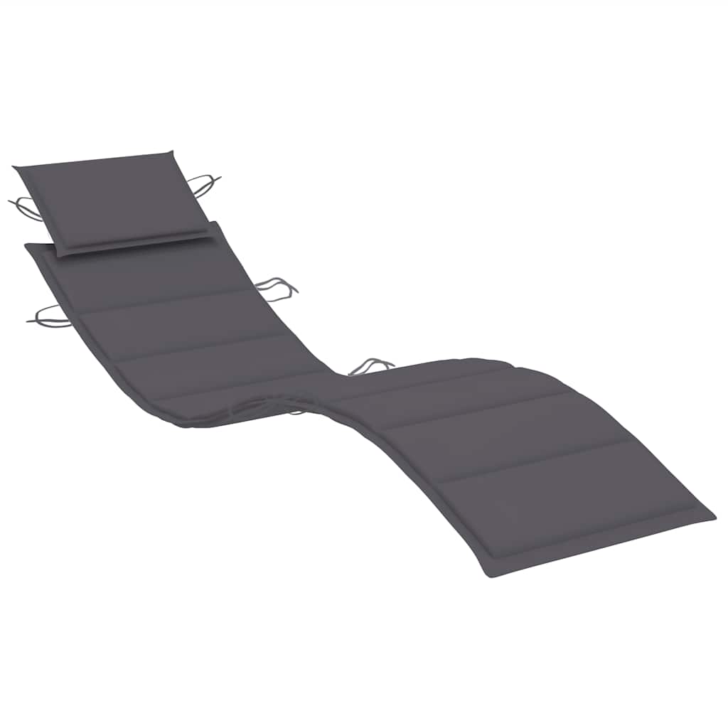 Ligbed met kussen massief acaciahout is nu te koop bij PeponiXL, paradijselijk wonen!