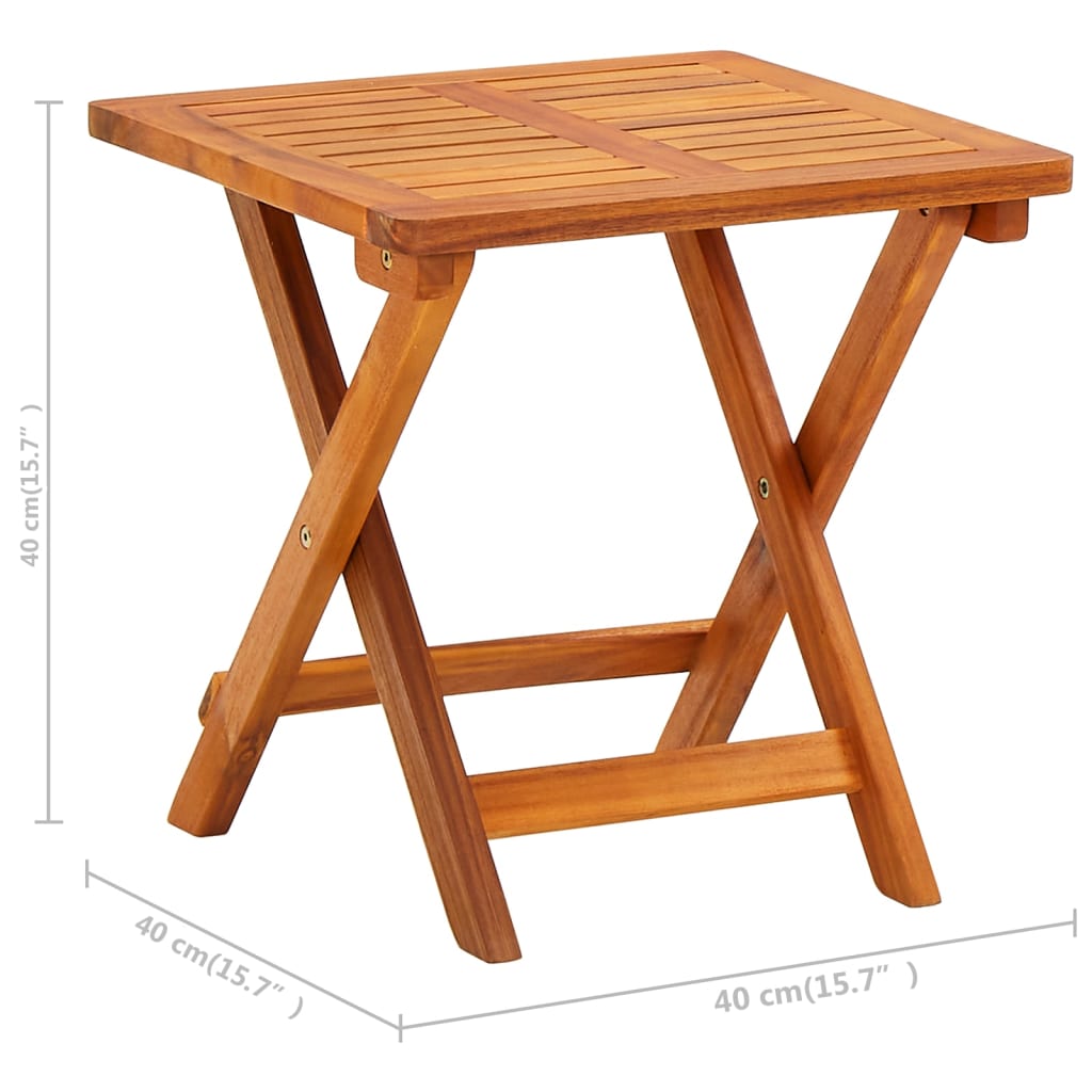 Ligbed met tafeltje en kussen massief acaciahout is nu te koop bij PeponiXL, paradijselijk wonen!
