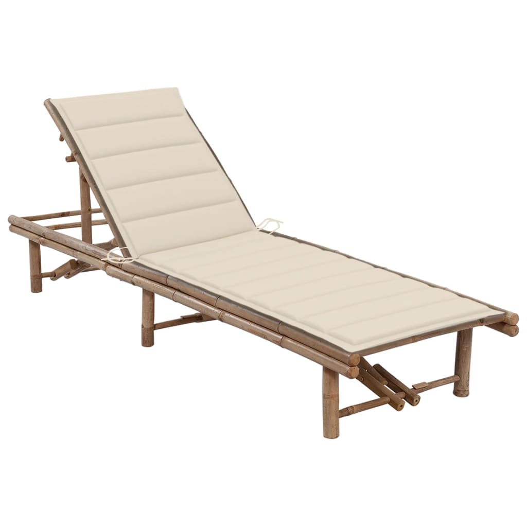 Ligbed met kussen bamboe is nu te koop bij PeponiXL, paradijselijk wonen!