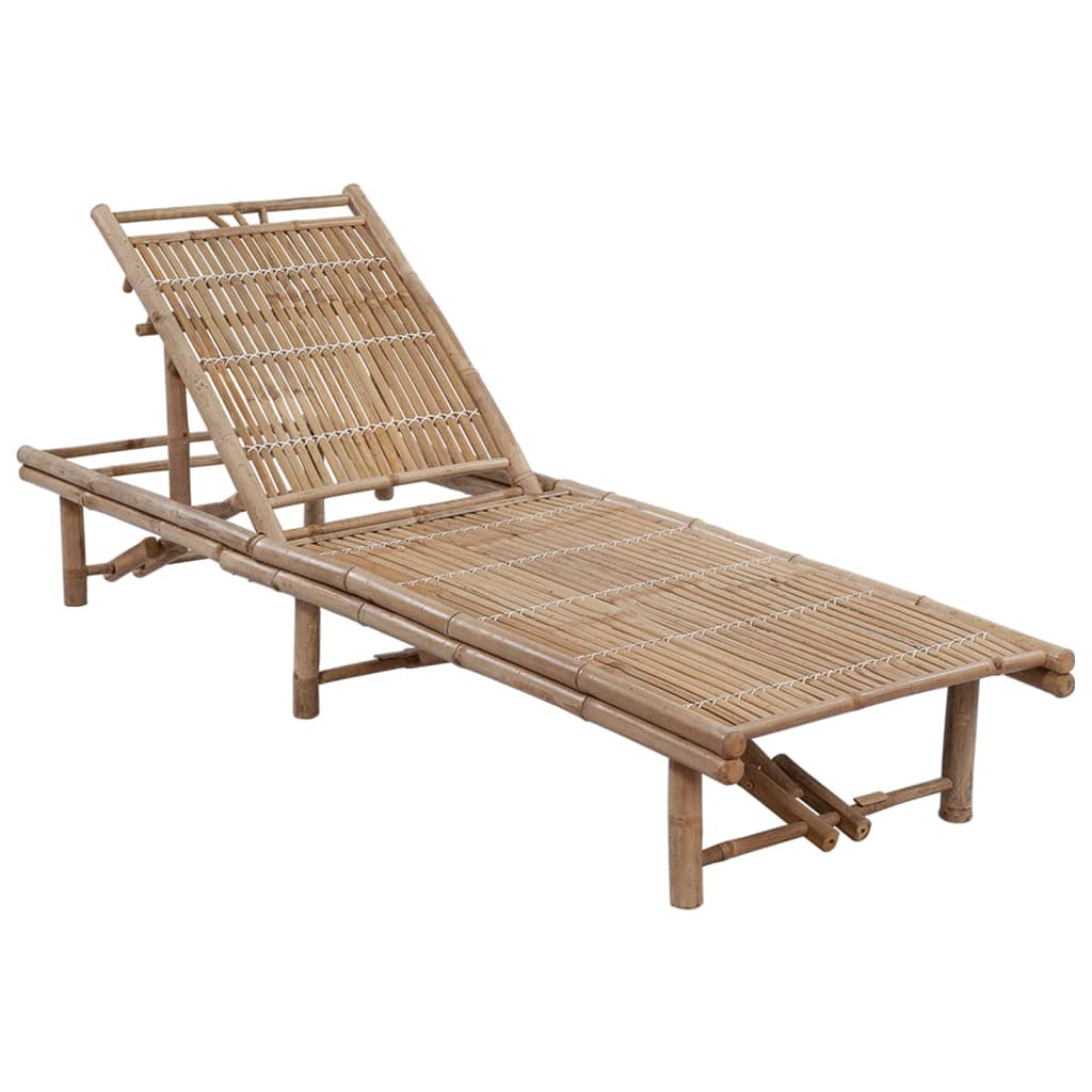 Ligbed met kussen bamboe is nu te koop bij PeponiXL, paradijselijk wonen!