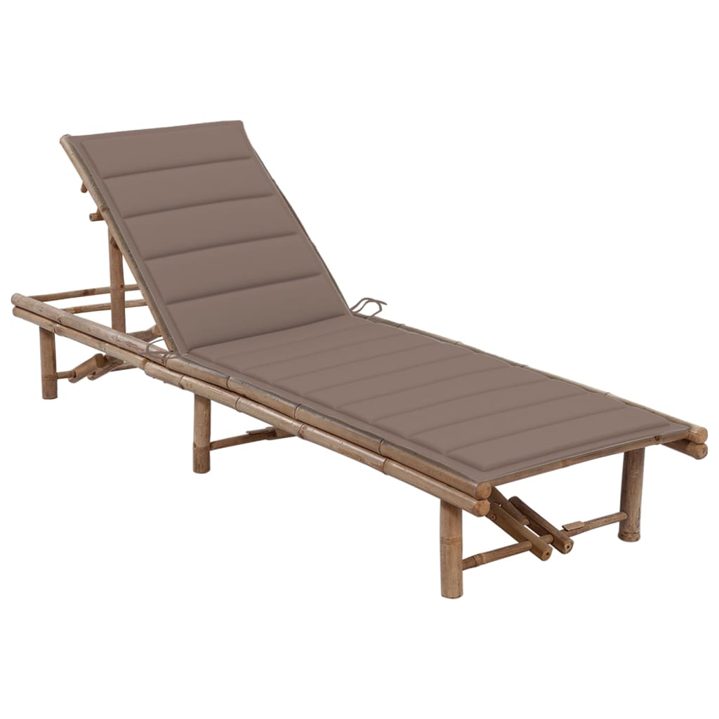 Ligbed met kussen bamboe is nu te koop bij PeponiXL, paradijselijk wonen!