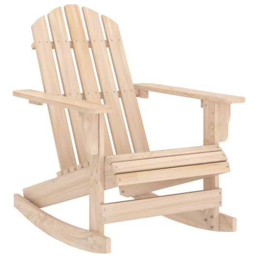 Schommelstoel Adirondack massief vurenhout is nu te koop bij PeponiXL, paradijselijk wonen!