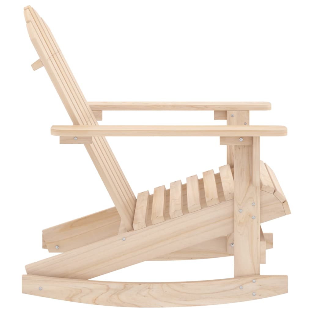 Schommelstoel Adirondack massief vurenhout is nu te koop bij PeponiXL, paradijselijk wonen!