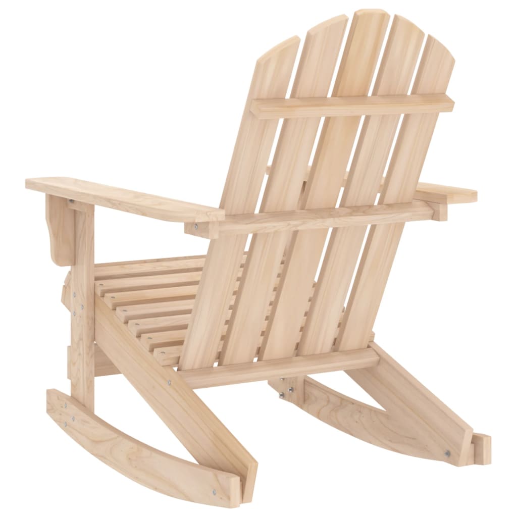 Schommelstoel Adirondack massief vurenhout is nu te koop bij PeponiXL, paradijselijk wonen!
