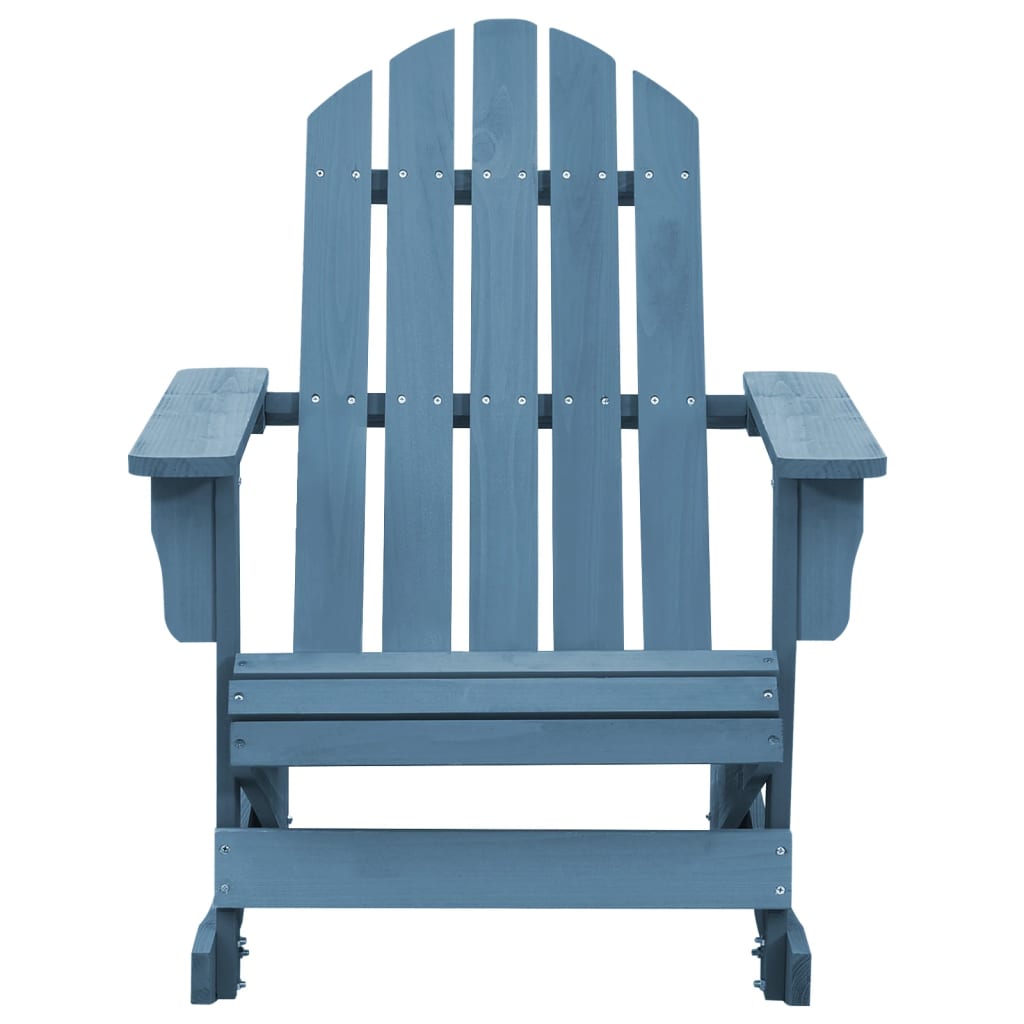 Schommelstoel Adirondack massief vurenhout blauw is nu te koop bij PeponiXL, paradijselijk wonen!