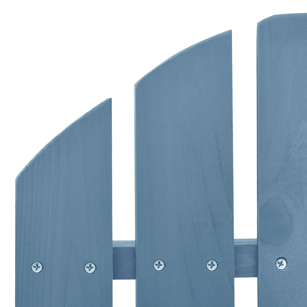 Schommelstoel Adirondack massief vurenhout blauw is nu te koop bij PeponiXL, paradijselijk wonen!