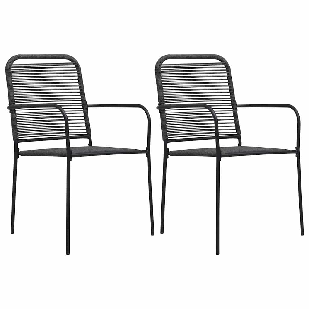3-delige Tuinset glas en staal zwart is nu te koop bij PeponiXL, paradijselijk wonen!