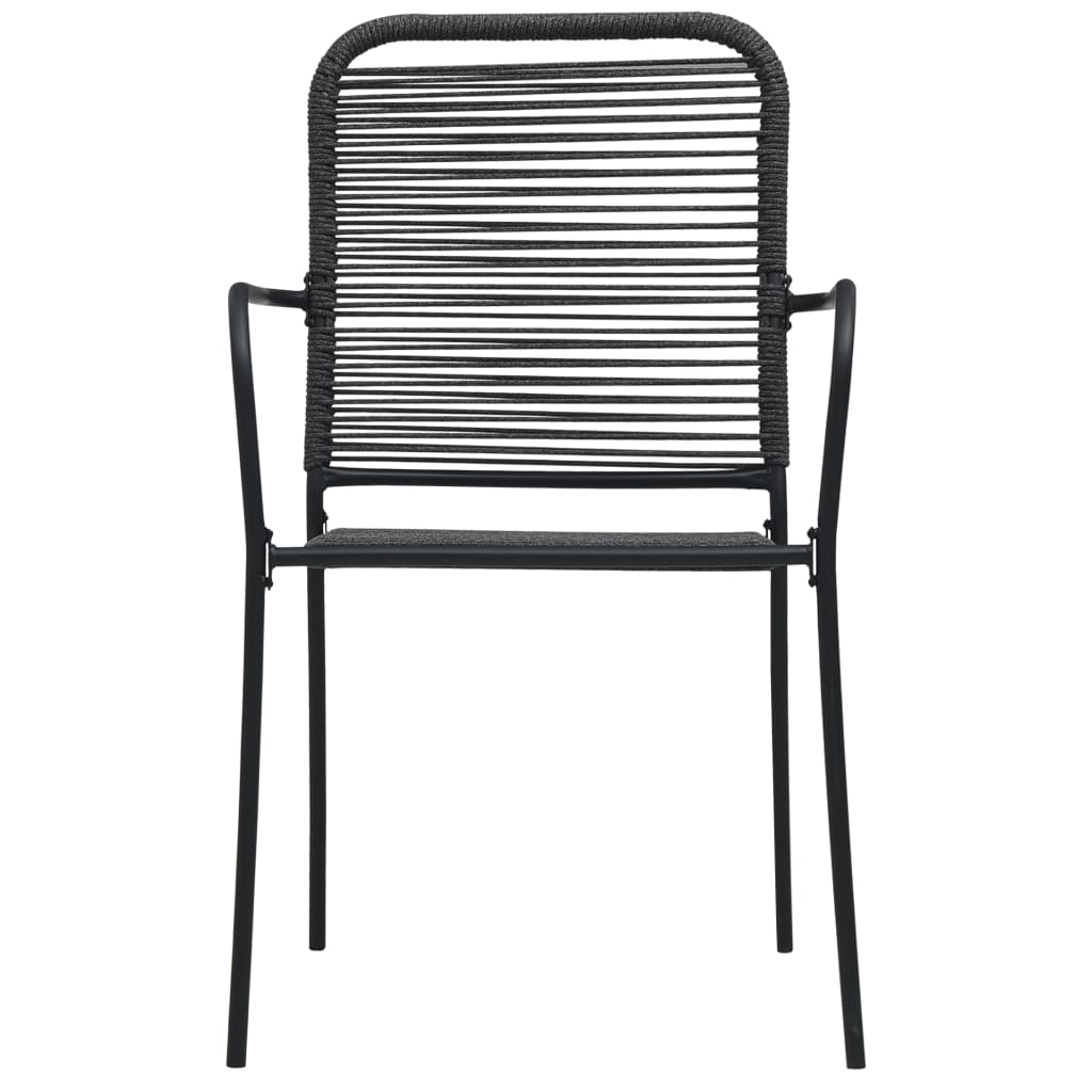 3-delige Tuinset glas en staal zwart is nu te koop bij PeponiXL, paradijselijk wonen!