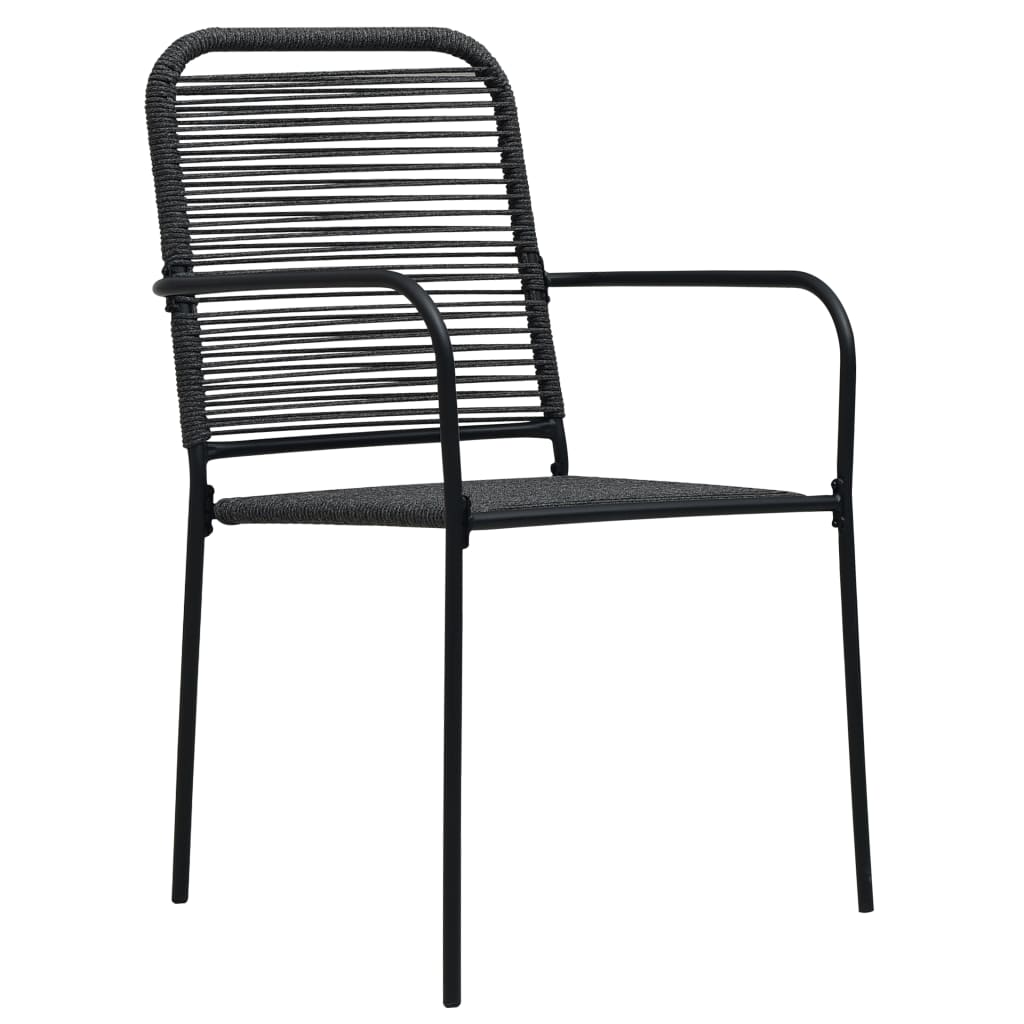 5-delige Tuinset glas en staal zwart is nu te koop bij PeponiXL, paradijselijk wonen!