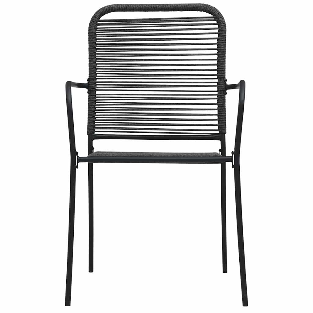 5-delige Tuinset glas en staal zwart is nu te koop bij PeponiXL, paradijselijk wonen!