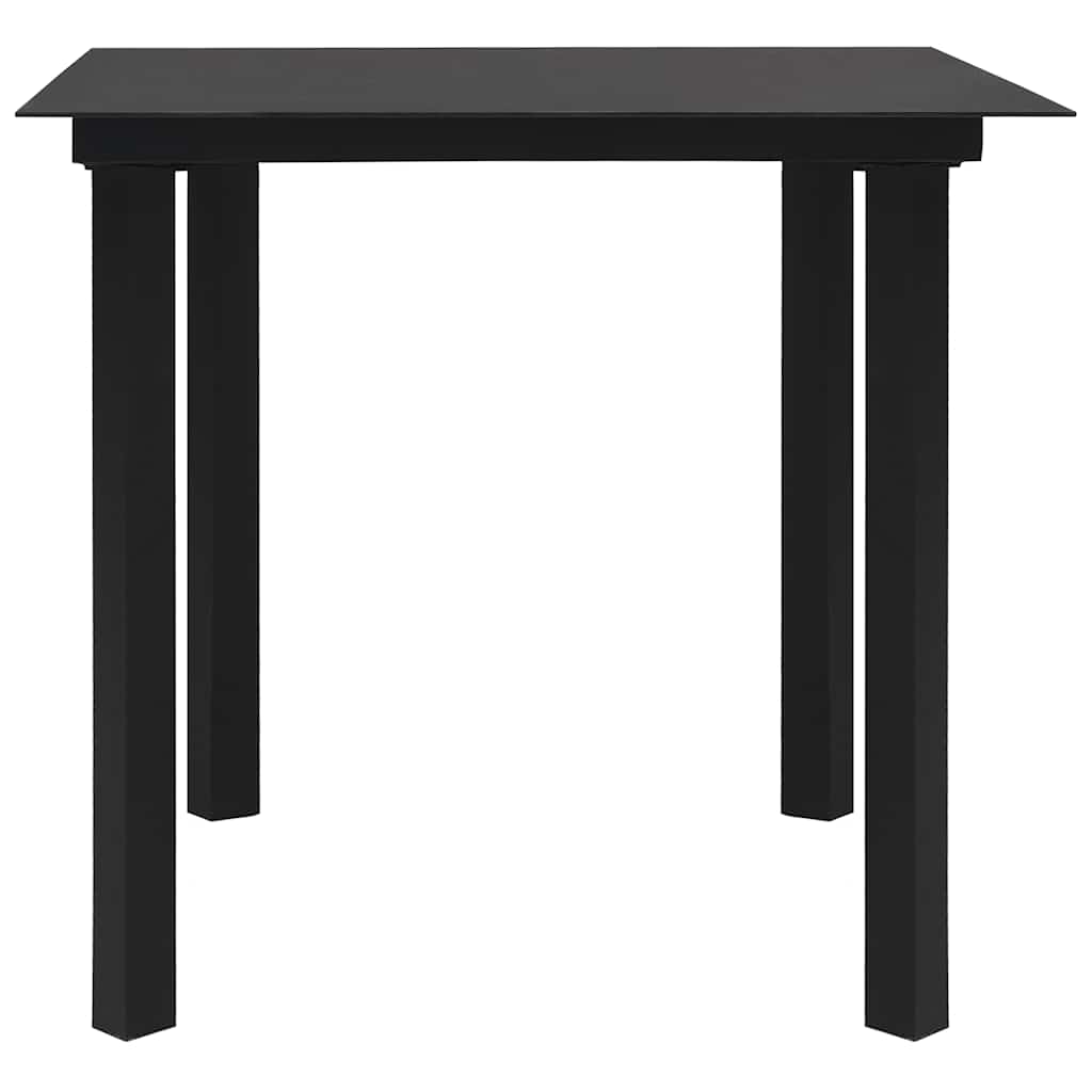 5-delige Tuinset poly rattan en glas is nu te koop bij PeponiXL, paradijselijk wonen!