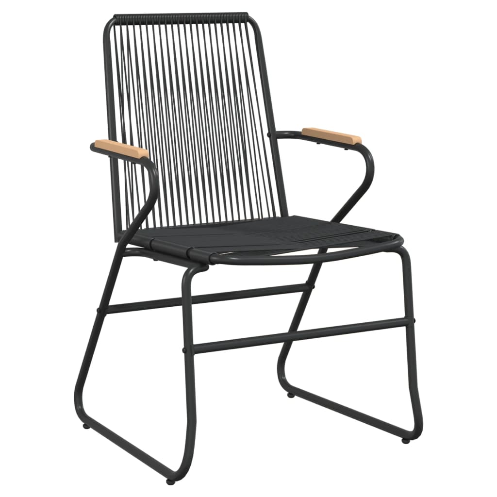 9-delige Tuinset PVC-rattan zwart is nu te koop bij PeponiXL, paradijselijk wonen!