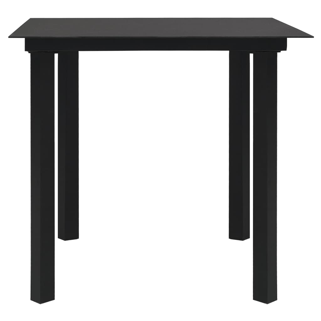 5-delige Tuinset PVC-rattan zwart is nu te koop bij PeponiXL, paradijselijk wonen!