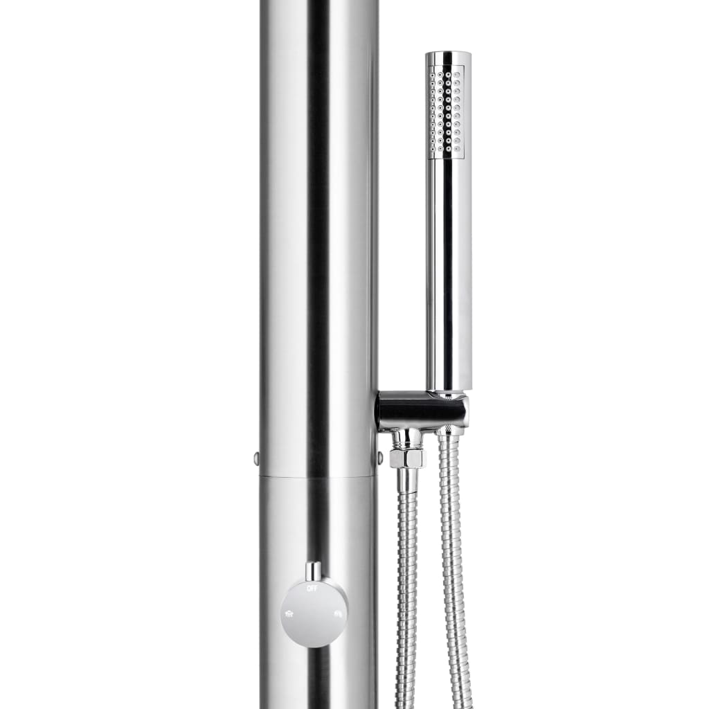 Buitendouche 225 cm roestvrij staal is nu te koop bij PeponiXL, paradijselijk wonen!
