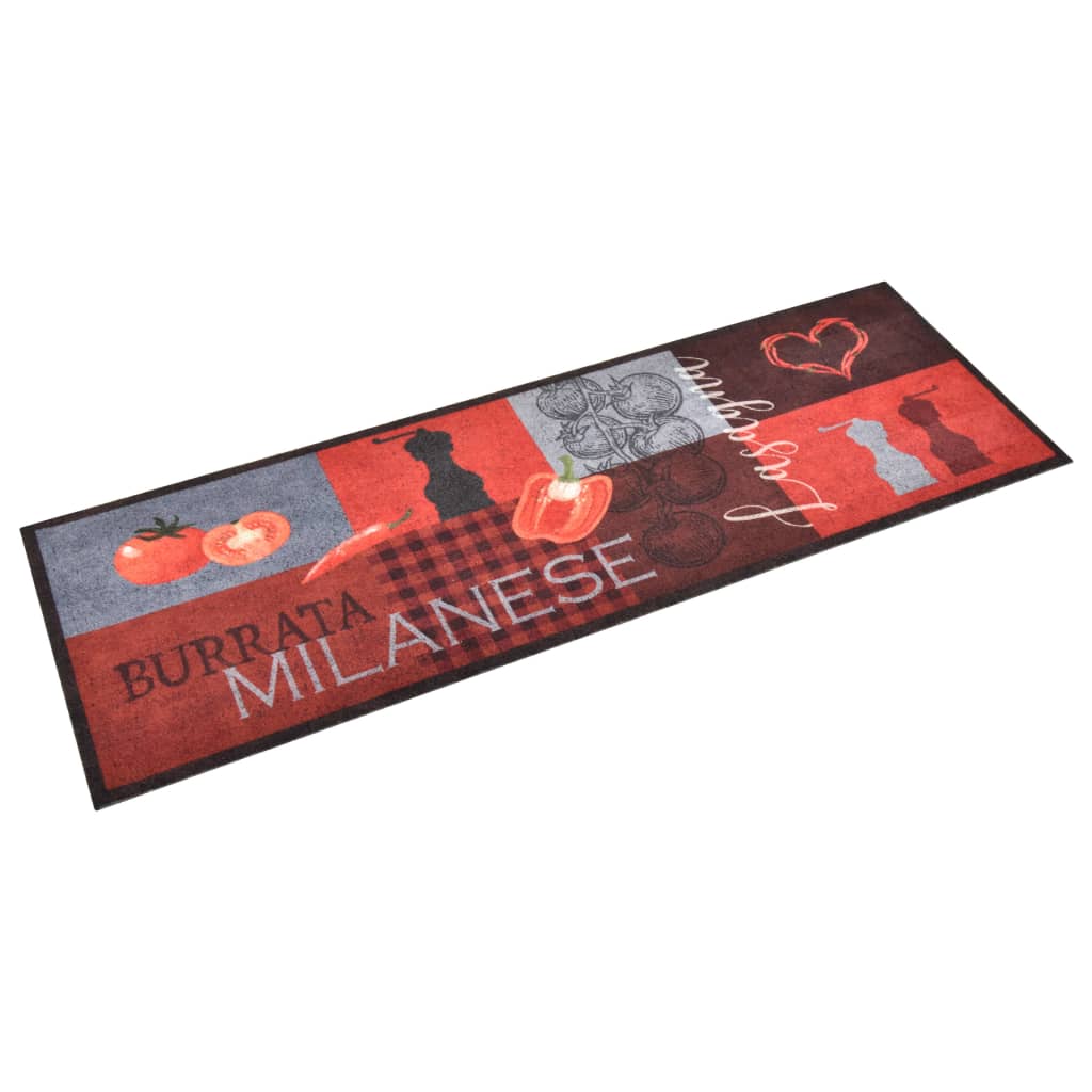 Keukenmat wasbaar Tomatoes 60x180 cm is nu te koop bij PeponiXL, paradijselijk wonen!
